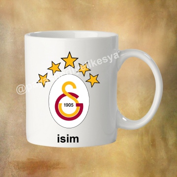 GALATASARAY 5 YILDIZLI KUPA BARDAK